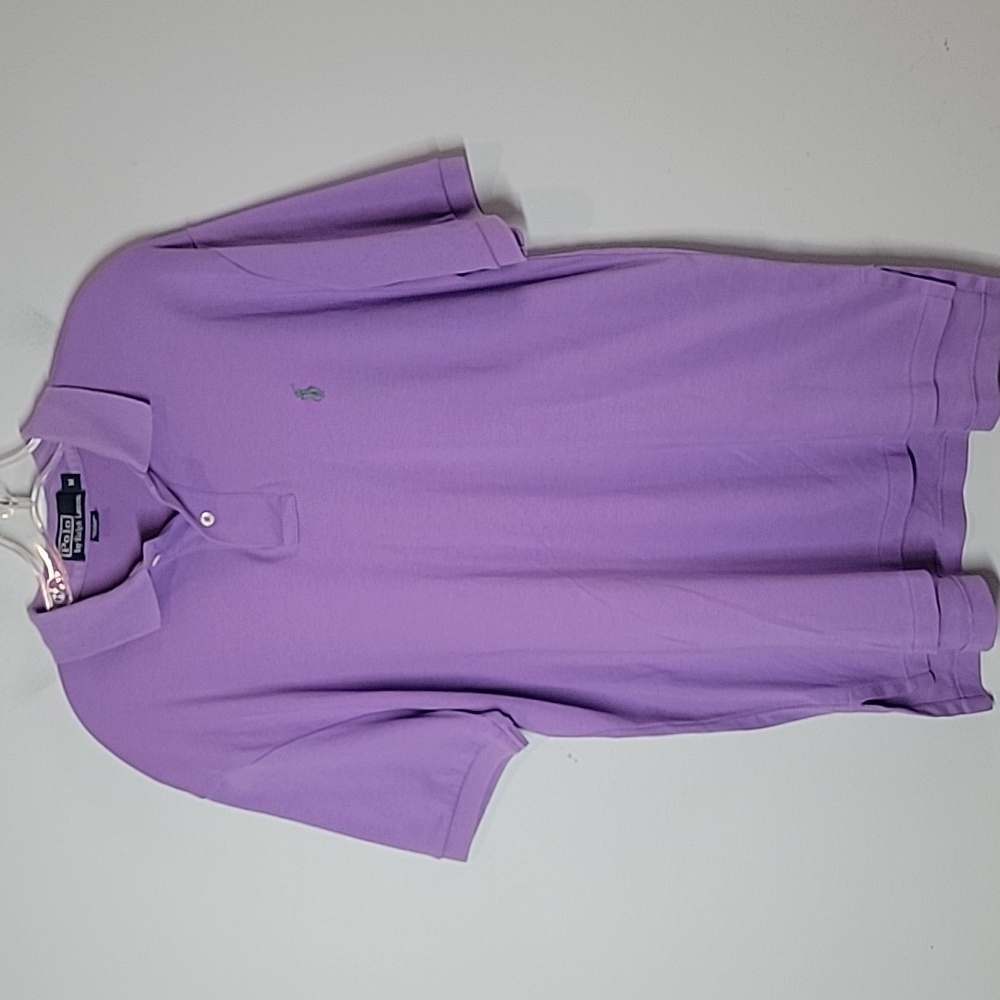 POLO by Ralph Lauren purple men's polo shirt